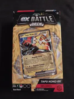 New - Pokemon Cards - EX Battle Decks - MIRAIDON EX - Sealed, brand new. - Image 1