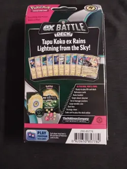 New - Pokemon Cards - EX Battle Decks - MIRAIDON EX - Sealed, brand new. - Image 5