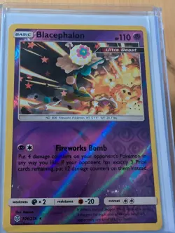 Blacephalon – 104/236 – Cosmic Eclipse – Reverse Holofoil Rare – NM Pokemon Card - Image 1
