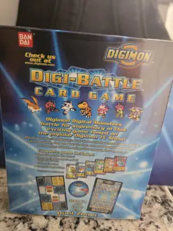 Bandai Digimon Digi-Battle Card Game Starter Set 2 Player Pack 2 Decks 62 Cards - Image 2