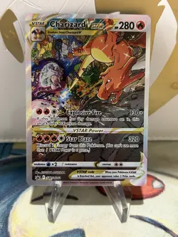 Charizard Vstar SWSH262 Pokemon Sword & Shield Promo Ultra Rare Holo Card NM - Image 1