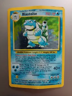 Blastoise 2/102 Venusaur 15/102 Base Set 1999 Holo Vintage WOTC 2 Card Lot - Image 3