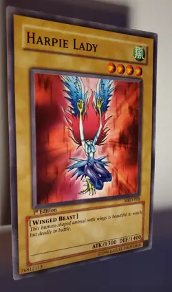 Yu-Gi-Oh! Harpie Lady (Original Artwork) MRD-008 Metal Raiders (2002) 1st Ed. - Image 3