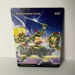 Teenage Mutant Ninja Turtles Teleportation Circle Enchantment Rare White 0002 - Image 1