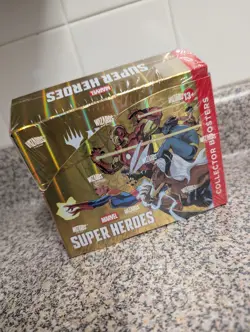 MTG Marvel Super Heroes Collector Booster Box Magic: The Gathering Sealed - Image 2