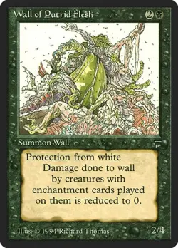 Wall of Putrid Flesh Legends LP MTG - Image 1