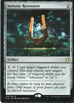 MTG: Commander 2019: Strionic Resonator: Lightly Played Condition - Image 1