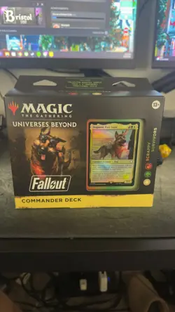 MTG Universes Beyond Fallout Commander Deck * Scrappy Survivors * NEW Dogmeat - Image 1