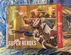 New Sealed MTG Magic The Gathering Marvel Super Heroes Collector Booster Box - Image 1