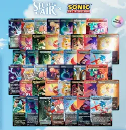 IN HAND SHIPS NOW! MAGIC THE GATHERING SECRET LAIR X SONIC 100% COMPLETE BUNDLE - Image 1
