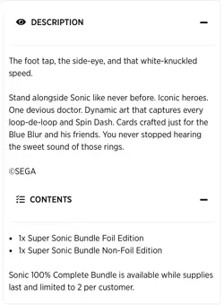 IN HAND SHIPS NOW! MAGIC THE GATHERING SECRET LAIR X SONIC 100% COMPLETE BUNDLE - Image 3