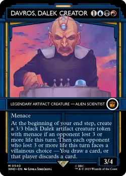NM - Davros, Dalek Creator (Showcase) [WHO - 540] Universes Beyond: Doctor Who - Image 1
