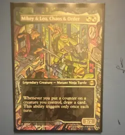 Wizards of the Coast Mikey & Leo, Chaos & Order Legend Creature - Image 1