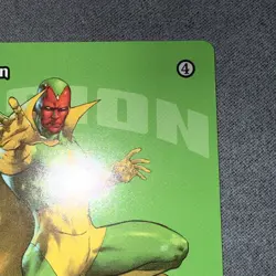 MTG The Vision (Borderless) FOIL - 0379 - Marvel Super Heroes (MSH) - Image 4