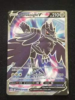 Corviknight V 156/163 Ultra Rare Battle Styles Pokemon Near Mint - Image 1