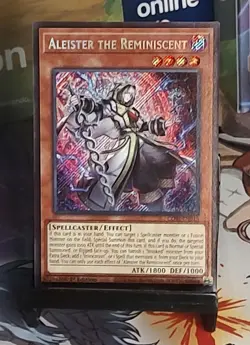 Yugioh - Aleister the Reminiscent - Secret - 1st - CORI-EN015 - NM - Image 1