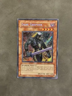MAKE OFFER :) - Yugioh Dark Grepher PTDN-EN000 Phantom Darkness Secret Rare NM - Image 1
