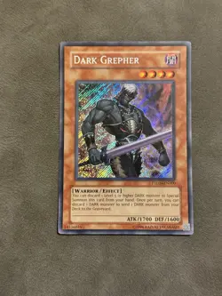 MAKE OFFER :) - Yugioh Dark Grepher PTDN-EN000 Phantom Darkness Secret Rare NM - Image 2