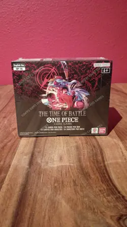 One Piece Card Game (OP-16) The Time of Battle Booster Box English Sealed - Image 1