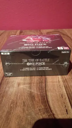 One Piece Card Game (OP-16) The Time of Battle Booster Box English Sealed - Image 2