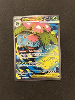 Mega Venusaur EX 155/132 Mega Evolution ENGLISH Pokemon TCG Card - Image 1