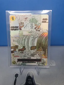 One piece OP-15 Gum-Gum Golden Rifle Alternate Art - Adventure On Kami’s Island - Image 1