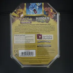 Pokemon TCG Hidden Fates Gyarados- GX Tin with Promo (HAS TEAR READ DESCRIPTION) - Image 5