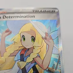 Lillie's Determination Mega Evolution Full Art Secret Rare Pokemon Card 169/132 - Image 3