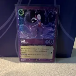 Disney Lorcana The First Chapter Elsa - The Fifth Spirit 43/204 Foil Legendary - Image 1