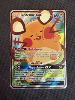 Dedenne GX 195a/214 English Alternate Art Promo GX 2020 Pokemon TCG Card - Image 3