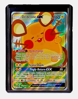 Dedenne GX 2020 Pokemon Unbroken Bonds 195a/214 Alternate Art Toolkit Promo NM - Image 1