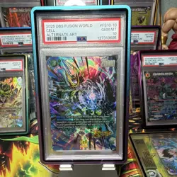 FS10-10 CELL ALTERNATE PSA 10 DRAGON BALL SUPER CARD GAME FUSION WORLD - Image 1
