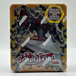 Yu-Gi-Oh! Heroic Champion Excalibur Collectible Tin 2012 For Card Game CCG TCG 83717884224 - Image 1