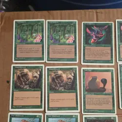 Wizards of the Coast Magic: The Gathering Fallen Empires 1994 24 Card Lot - Image 2