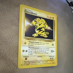 Pokemon Electabuzz 20/102 Base Set Rare Regular English 70 HP Basic Wizards Card - Image 2
