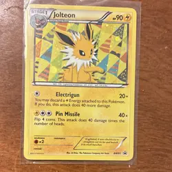 Jolteon BW91 Black & White Promo Holo Pokemon TCG Card 2013 English HP 90 - Image 1