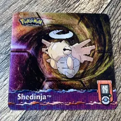 2003 Pokemon Advanced Artbox 3D Nincada Shedinja #AF17 Lenticular Card - Image 2