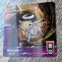 2003 Pokemon Advanced Artbox 3D Nincada Shedinja #AF17 Lenticular Card - Image 5