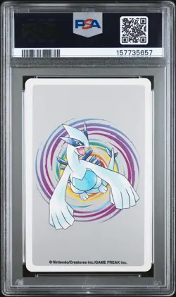 2000 POKEMON SILVER VERSION PLAYING CARDS 2 OF HEARTS #157 TYPHLOSION PSA 10 - Image 2