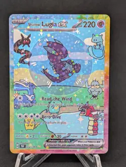 BUBBLE SHADOW LUGIA EX POKEMON CARD * FAN ART * MEW FRIENDS Paldean 232/091 - Image 1