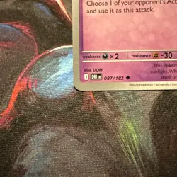Team Rocket's Mimikyu 087/182 Destined Rivals Pokemon TCG trading card - Image 5