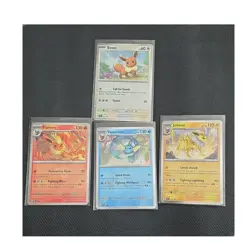 Black Star Promo Lot Eevee, Flareon, Vaporeon, Jolteon. 4 Cards English NM - Image 1
