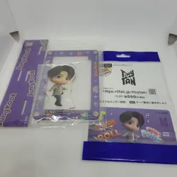 tinyTan T Card Jungkook with Acrylic Stand Good Condition Display - Image 1