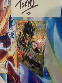 DRAGON BALL CARD FUSION WORLD GOGETA FB09-007 BR SERIAL /2222 English Top 16 SR - Image 3