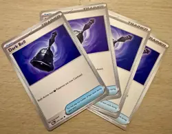 Pokemon TCG 4x Dark Bell 075/084 Pitch Black Trainer Cards Playset - Image 1