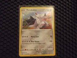 Duraludon SWSH028 Black Star Promo COSMOS Holo Pokemon Card NM 2020 - Image 3