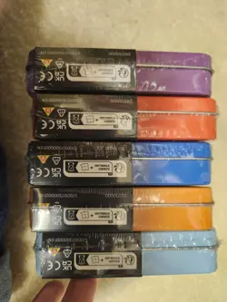 Magic The Gathering Teenage Mutant Ninja Turtles Tins Full Set Of 5 Sealed - Image 2