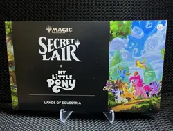 MTG The Lands of Equestria, New/Sealed (Secret Lair x My Little Pony SLD/MLP) - Image 2