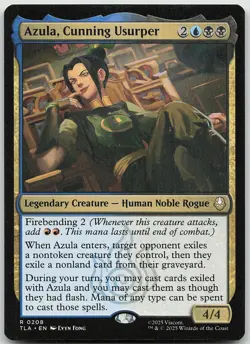 Azula, Cunning Usurper Avatar: The Last Airbender NM MTG - Image 1