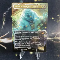 Magic the Gathering - Karlov of the Ghost Council - Extended Art RVR NM MTG - Image 1
